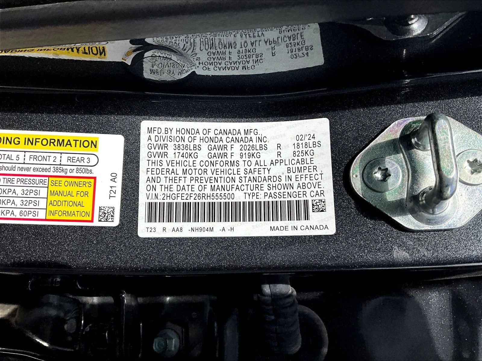 Used 2024 Honda Civic LX image 18
