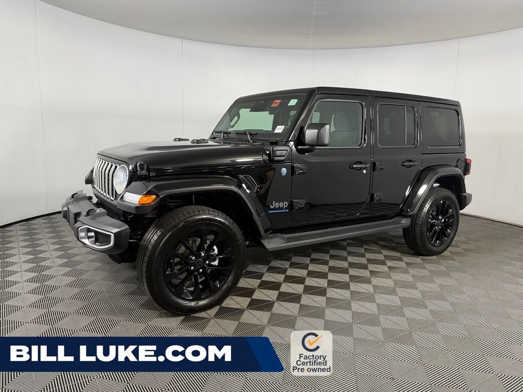 Certified 2025 Jeep Wrangler Unlimited Sahara AWD/4WD image 1