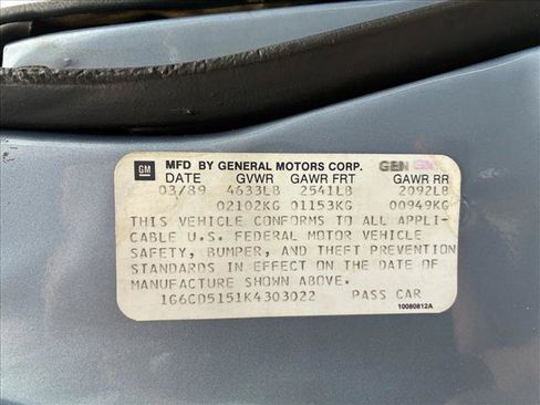 Used 1989 Cadillac De Ville Sedan FWD image 15