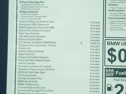 Used 2026 BMW 740i w/ Premium Package RWD image 9