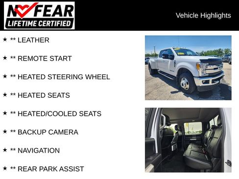 Used 2017 Ford F350 Lariat w/ Lariat Ultimate Package AWD/4WD image 2