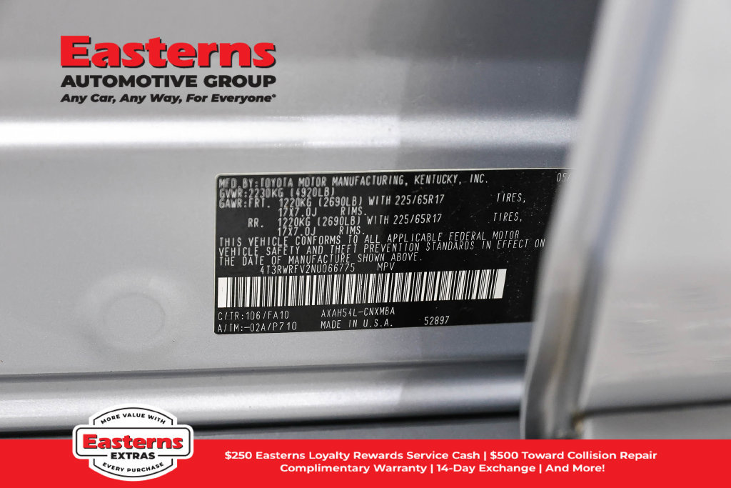 Used 2022 Toyota RAV4 XLE w/ Convenience Package AWD/4WD image 37