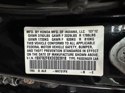 Used 2013 Honda Civic EX image 31