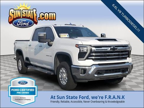 Used 2024 Chevrolet Silverado 3500 LTZ w/ LTZ Convenience Package image 1