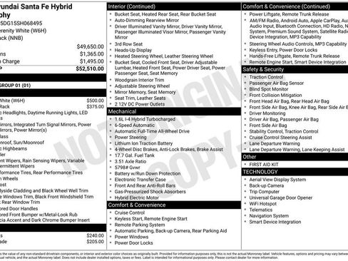 New 2025 Hyundai Santa Fe Calligraphy image 20