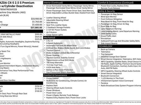 Used 2024 MAZDA CX-5 AWD 2.5 S w/ Premium Package image 26