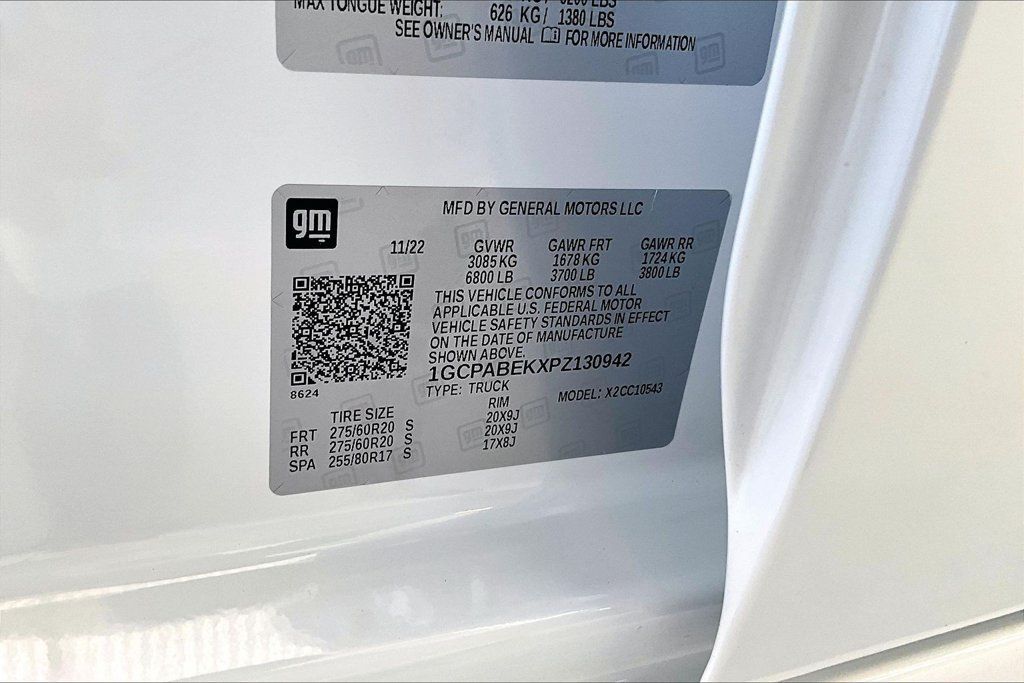 Used 2023 Chevrolet Silverado 1500 Custom RWD image 32