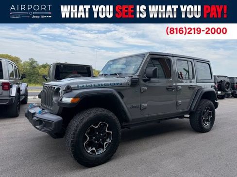 Used 2022 Jeep Wrangler Unlimited Rubicon 4xe AWD/4WD image 7