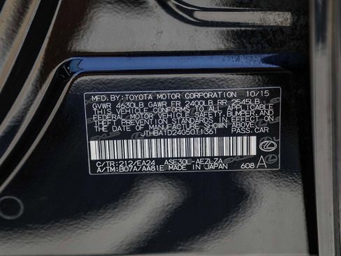 Used 2016 Lexus IS 200t RWD image 27