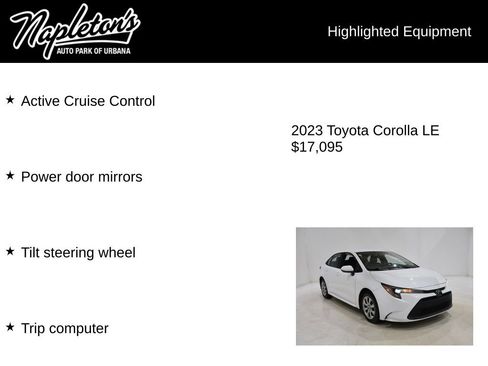Used 2023 Toyota Corolla LE image 16