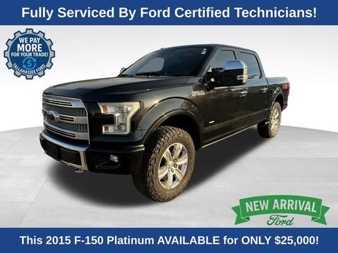 Used 2015 Ford F150 Platinum w/ FX4 Off-Road Package image 1
