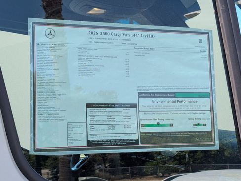New 2026 Mercedes-Benz Sprinter 2500 image 11