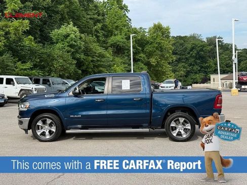 Used 2021 RAM 1500 Laramie AWD/4WD image 2