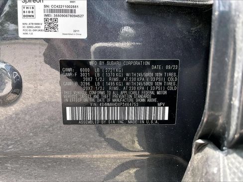 Used 2023 Subaru Ascent Onyx Edition AWD/4WD image 34
