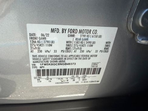 Used 2022 Ford Explorer ST w/ Equipment Group 401A AWD/4WD image 57