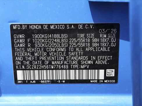 New 2026 Honda HR-V Sport image 24
