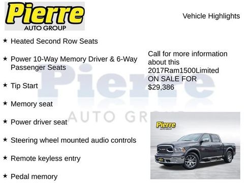 Used 2017 RAM 1500 Limited AWD/4WD image 22