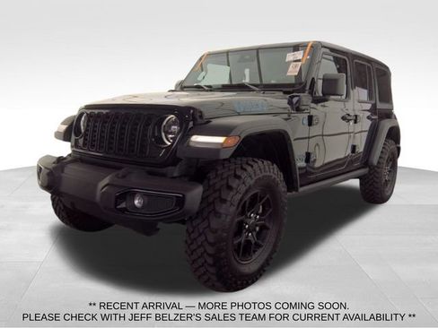 Used 2025 Jeep Wrangler Unlimited Sport S 4xe AWD/4WD image 1
