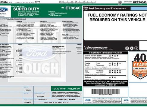 Used 2017 Ford F250 Lariat w/ Lariat Value Package AWD/4WD image 1