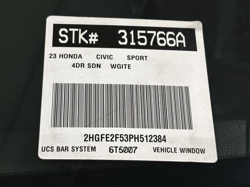 Used 2023 Honda Civic Sport image 4
