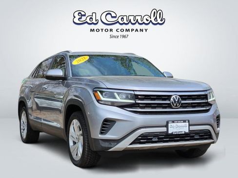 Used 2021 Volkswagen Atlas Cross Sport SEL AWD/4WD image 3