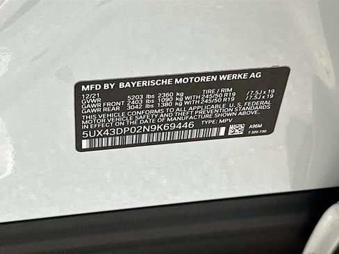 Used 2022 BMW X3 sDrive30i w/ Convenience Package image 38