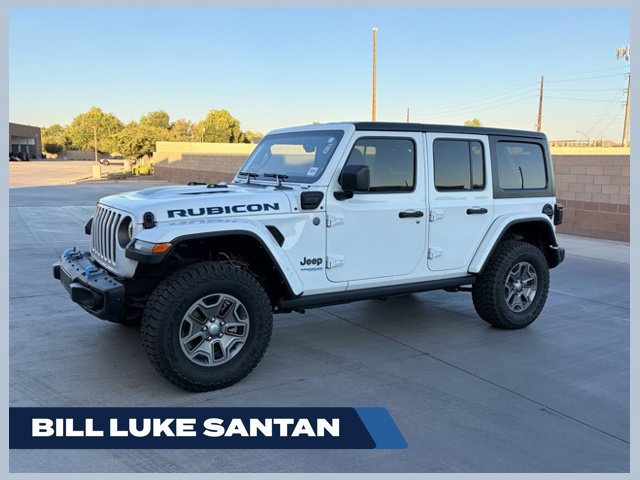 Used 2021 Jeep Wrangler Unlimited Rubicon 4xe w/ Steel Bumper Group AWD/4WD 360° Tour