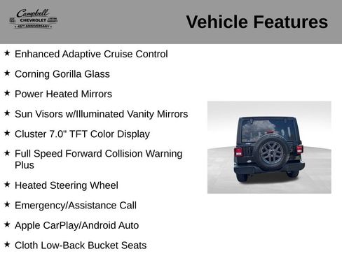 Used 2025 Jeep Wrangler Unlimited Sport AWD/4WD image 31