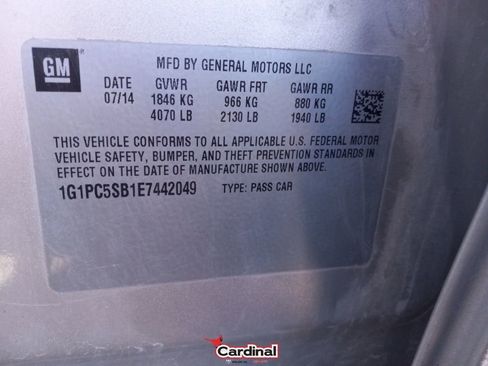 Used 2014 Chevrolet Cruze LT image 35