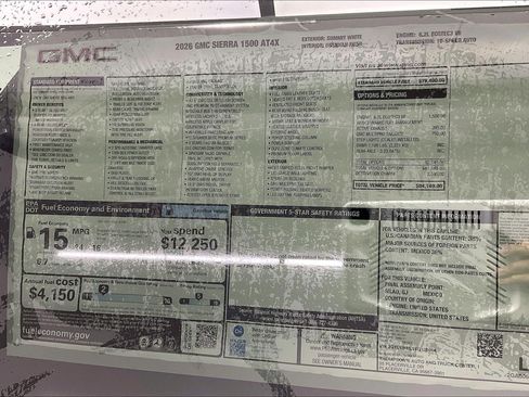 New 2026 GMC Sierra 1500 AT4X image 21