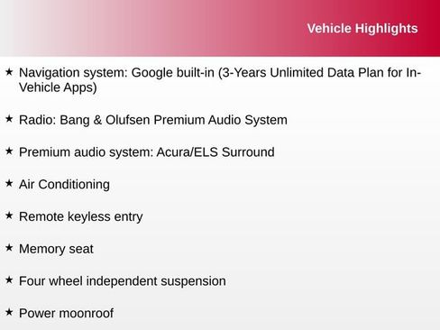 Used 2025 Acura MDX w/ Technology Package FWD image 7