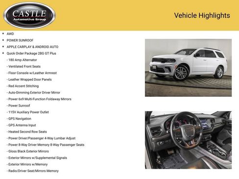 Used 2023 Dodge Durango GT AWD/4WD image 3