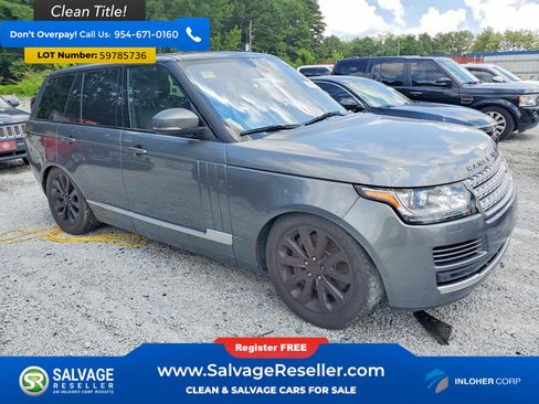 Used 2016 Land Rover Range Rover HSE AWD/4WD image 5