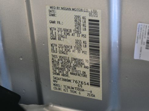 Used 2021 Nissan Rogue SV image 34