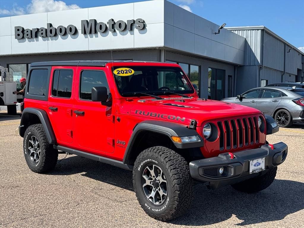 Used 2020 Jeep Wrangler Unlimited Rubicon w/ Cold Weather Group AWD/4WD image 1