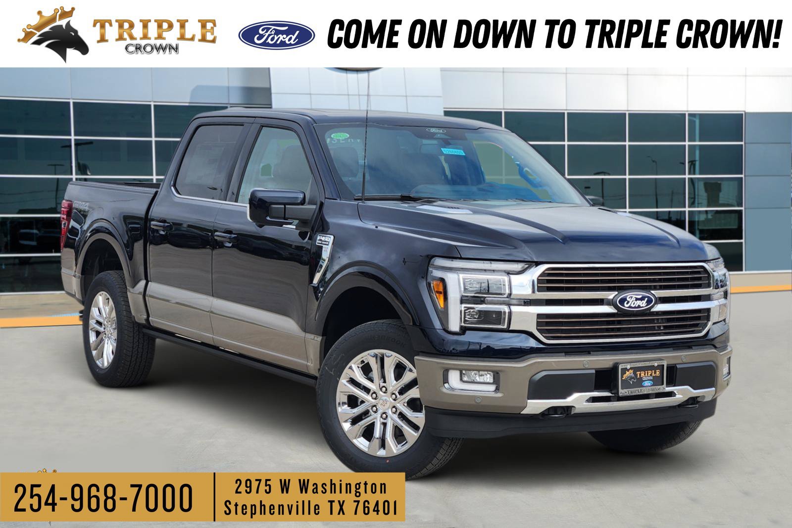 New 2026 Ford F150 King Ranch w/ Equipment Group 601A High AWD/4WD 360° Tour