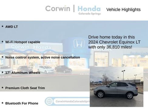 Used 2024 Chevrolet Equinox LT image 6
