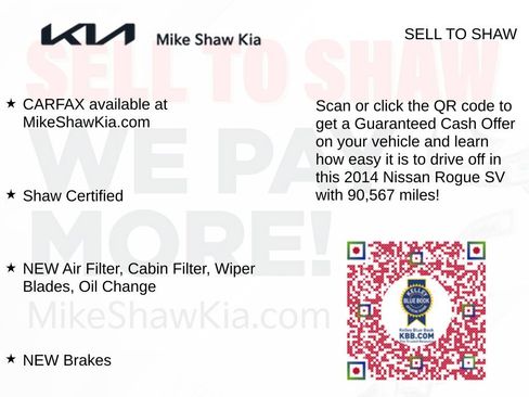 Used 2014 Nissan Rogue SV FWD image 12