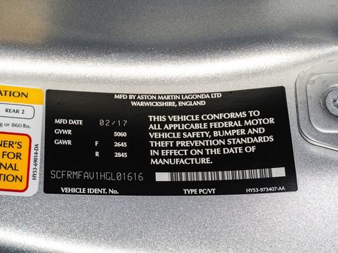 Used 2017 Aston Martin DB11 V12 RWD image 36