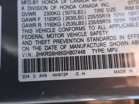 Certified 2025 Honda CR-V Sport Touring image 36