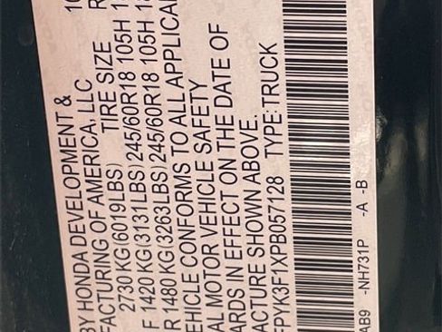 Certified 2023 Honda Ridgeline Sport image 27