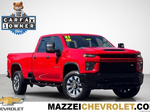 Used 2022 Chevrolet Silverado 2500 Custom w/ Custom Convenience Package RWD image 1