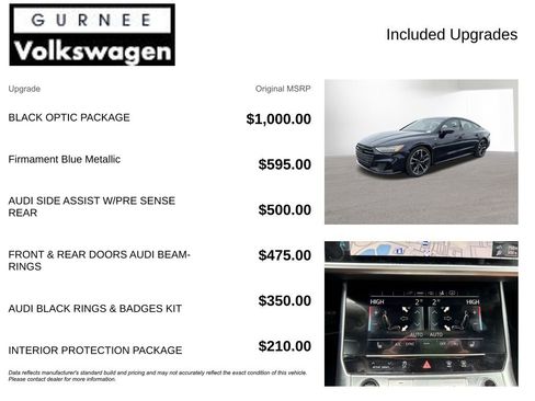 Used 2021 Audi A7 e Premium Plus w/ Black Optic Package image 4