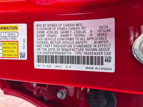Used 2025 Honda Civic Sport image 15