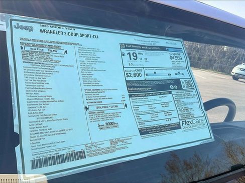 New 2026 Jeep Wrangler Sport image 14