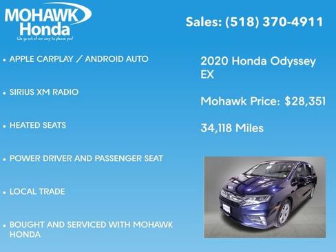 Used 2020 Honda Odyssey EX image 14
