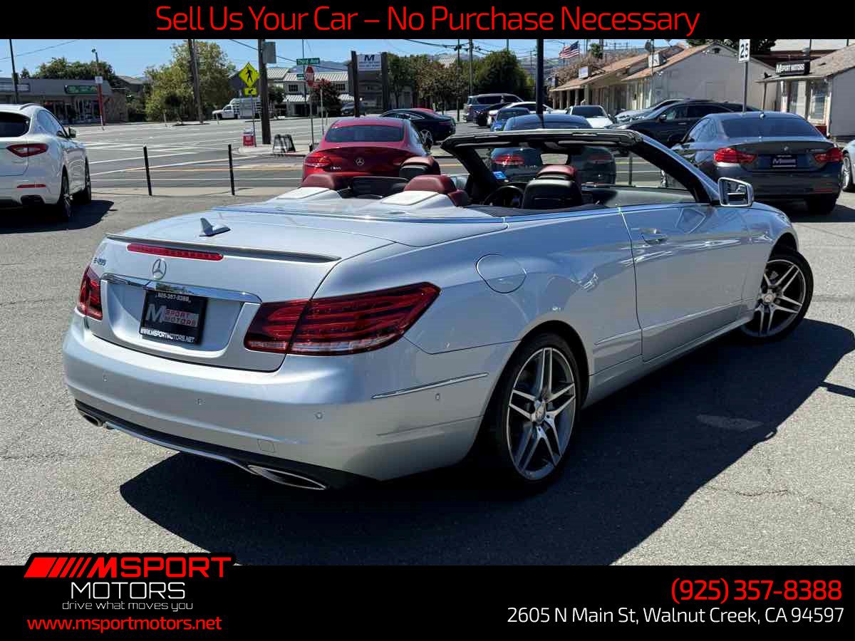 Used 2015 Mercedes-Benz E 400 Cabriolet w/ Premium 1 Package image 9
