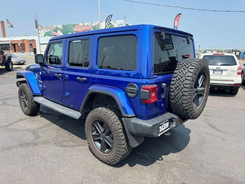 Used 2020 Jeep Wrangler Unlimited Sahara w/ Uconnect 4C Nav & Sound Group AWD/4WD image 7