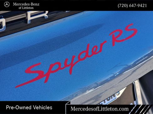 Used 2025 Porsche 718 Boxster Spyder RS w/ Accent Package Logos RWD image 30