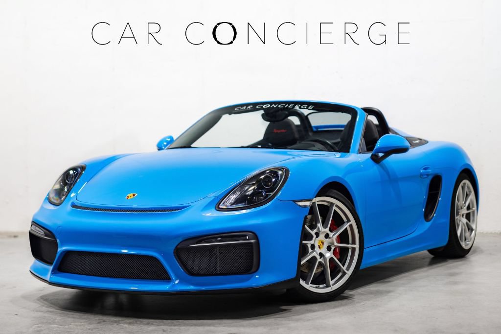 Used 2016 Porsche Boxster Spyder RWD image 1